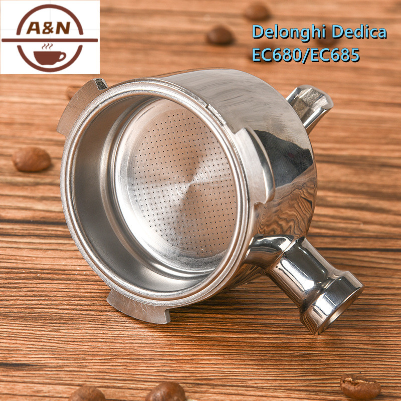 Delonghi Espresso Ecp3420 - พอร์ทาฟิลเตอร์กาแฟแบบสองหัวขนาด 51 มม. (หัวเดียว) สำหรับ DeLonghi