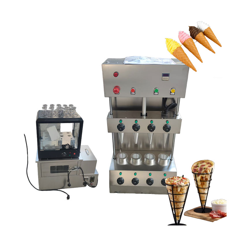 Waffle Cone Maker - เครื่องทำวาฟเฟิลน้ำตาลเชิงพาณิชย์ เครื่องทำไอศกรีมแบบพิมพ์ เครื่องทำวาฟเฟิลมินิ เครื่องทำพิซซ่าโคน