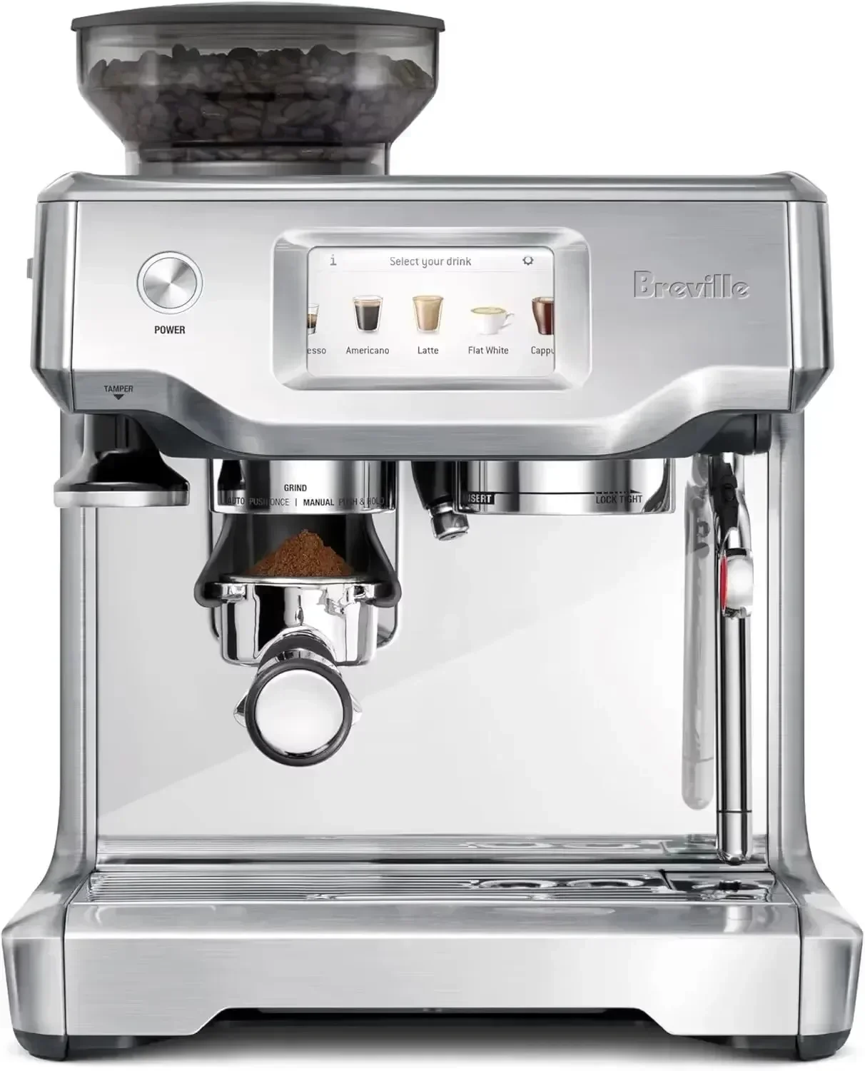 Breville Espresso Barista Touch - เครื่องชงกาแฟเอสเพรสโซ Breville Barista Touch รุ่น BES880BSS