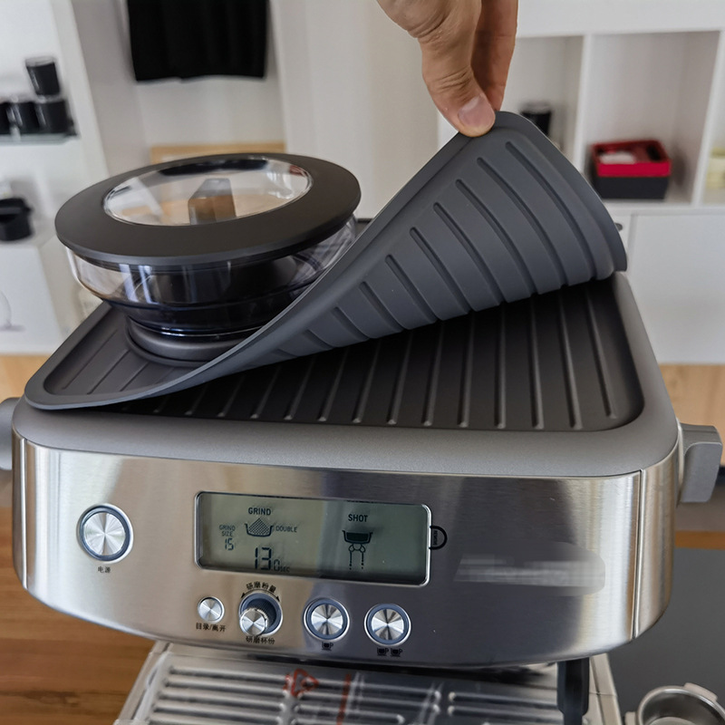 Breville Espresso Bes870 - กาแฟซิลิโคนสําหรับ Breville 870/880/878/876 Espresso Anti-SLIP ป้องกันฝุ่นเคาน์เตอร์อุปกรณ์ครัว