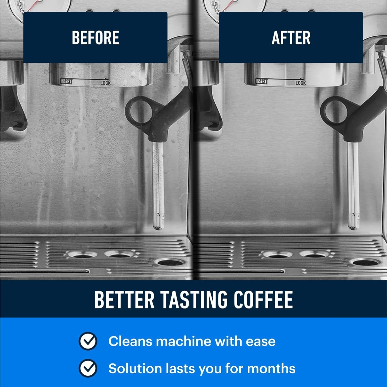 50/10 ชิ้นเม็ดทำความสะอาดเครื่ - Breville Espresso Barista Touch บทวิจารณ์และราคา