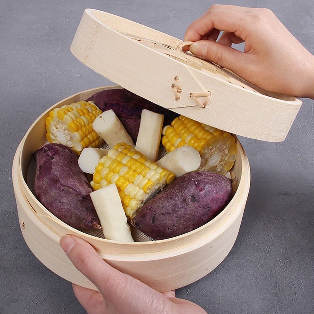 ซึ้งนึ่งอาหารจีน ซึ้งนึ่งไม้ไผ - Bao Steamer Bamboo บทวิจารณ์และราคา