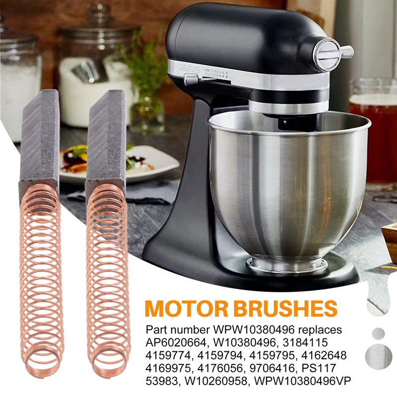 6 ชิ้น X(แปรงมอเตอร์เครื่องผสม - Kitchenaid Mixer Hand Mixer บทวิจารณ์และราคา