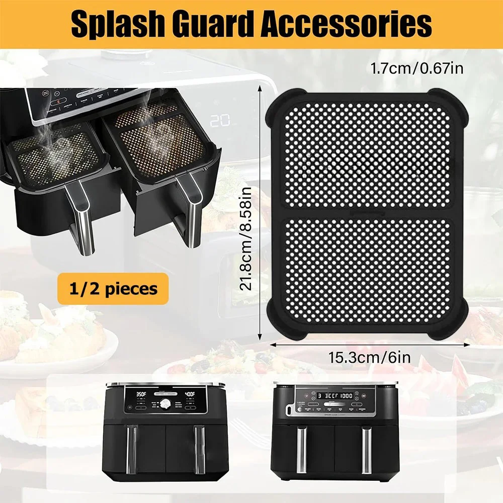 Air Fryer Splash Guard สําหรับ - Ninja Air Fryer Af300 บทวิจารณ์และราคา