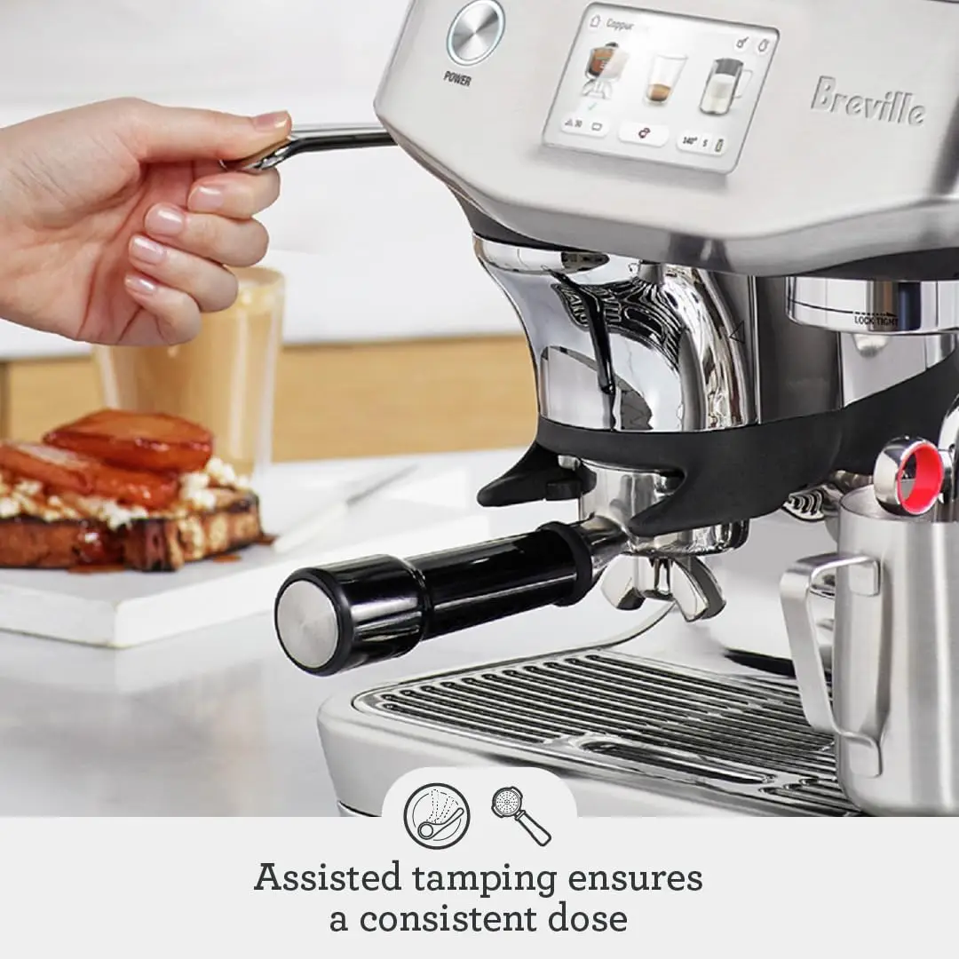 เครื่องชงกาแฟ Breville Barista - Breville Espresso Barista Touch บทวิจารณ์และราคา