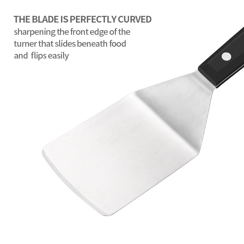 สแตนเลส Griddle ไม้พาย Turner  - Okonomiyaki Spatula บทวิจารณ์และราคา
