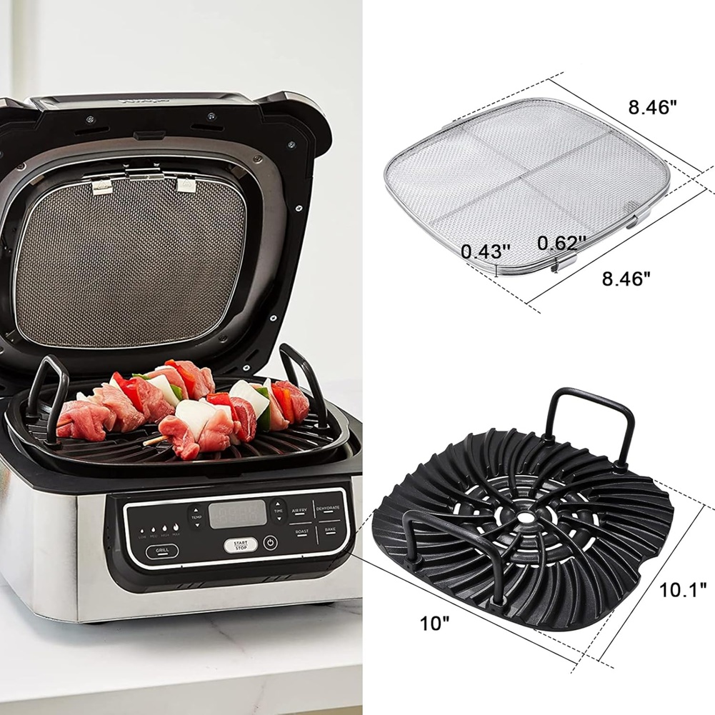 M02K-แผ่นกันกระเด็นสแตนเลสและต - Ninja Air Fryer Af300 บทวิจารณ์และราคา