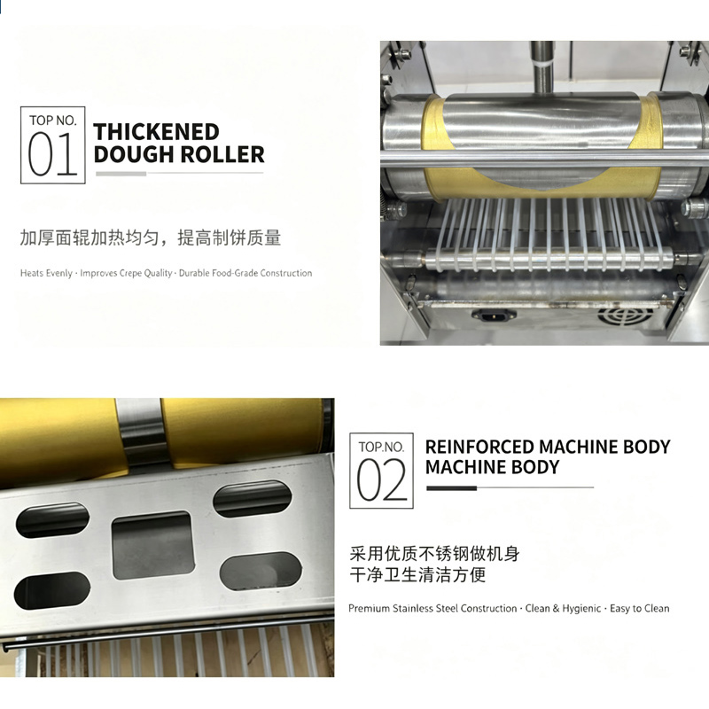 เครื่องทำมิลล์เครปอัตโนมัติเชิ - Spring Roll Wrapper บทวิจารณ์และราคา