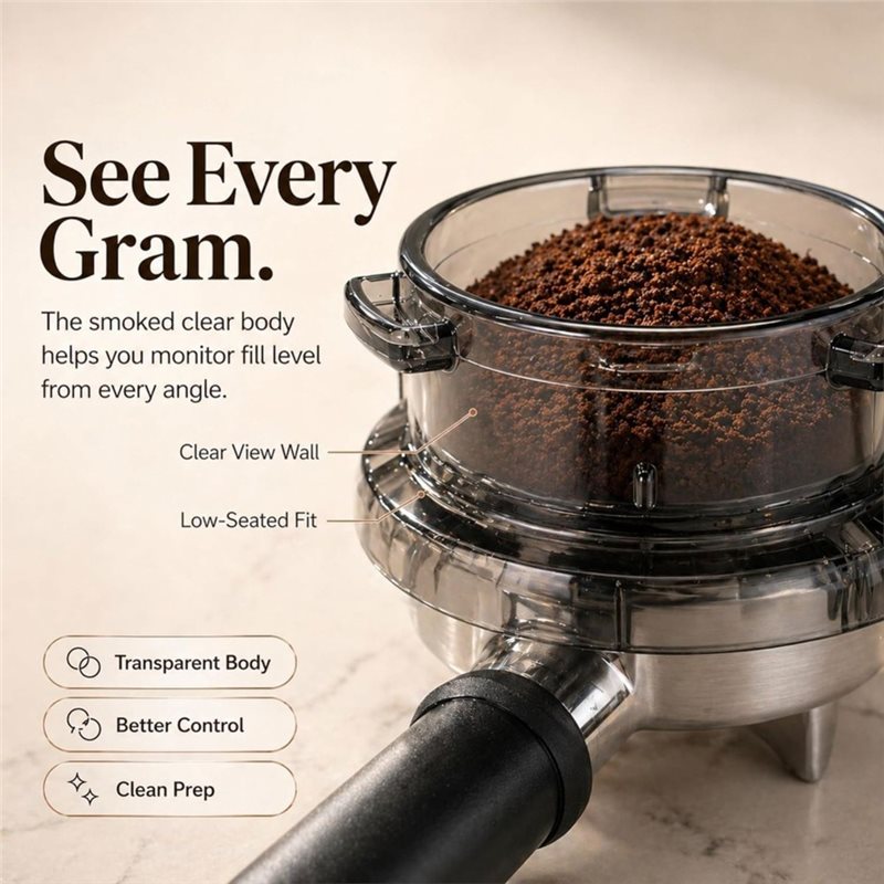 B51Cใหม่! กรวยจ่ายกาแฟ Twist-L - Breville Espresso Barista Touch บทวิจารณ์และราคา