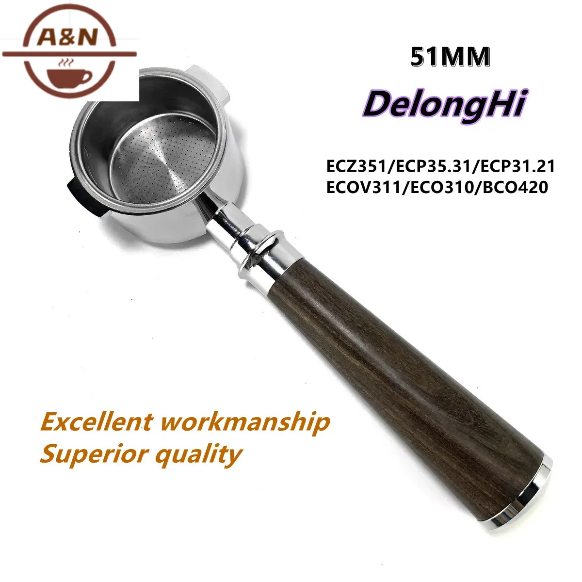 พอร์ทาฟิลเตอร์กาแฟแบบไม่มีฐาน  - Delonghi Espresso Ecp3420 บทวิจารณ์และราคา
