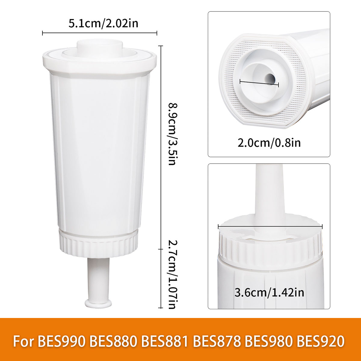 ไส้กรองน้ำ BES880 ใช้สำหรับเคร - Breville Espresso Barista Touch บทวิจารณ์และราคา