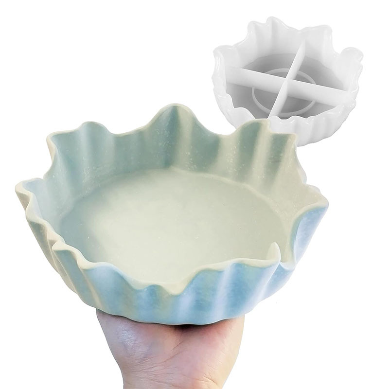 ถาดลูกไม้ถาดผลไม้ DIY ยิปซั่มเ - Potsticker Mold บทวิจารณ์และราคา