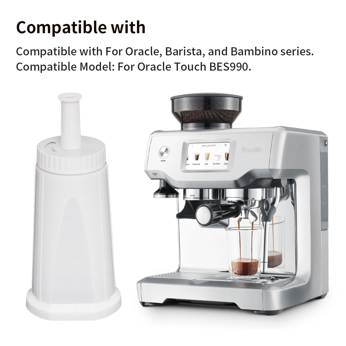 ตลับกรองทดแทนสำหรับเครื่องชงกา - Breville Espresso Barista Touch บทวิจารณ์และราคา
