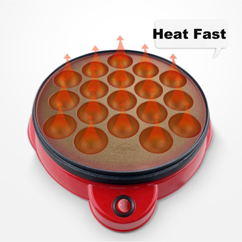 220V Chibi Maruko เครื่องเบเกอ - Mini Pancake Griddle บทวิจารณ์และราคา